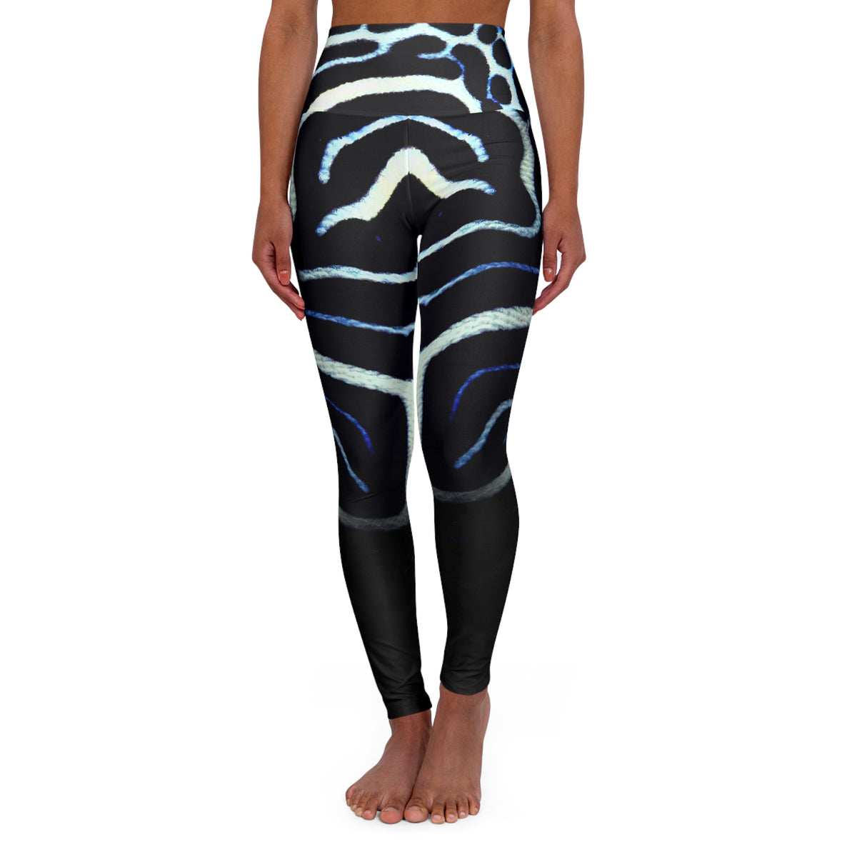 High Waisted Yoga Leggings (AOP)