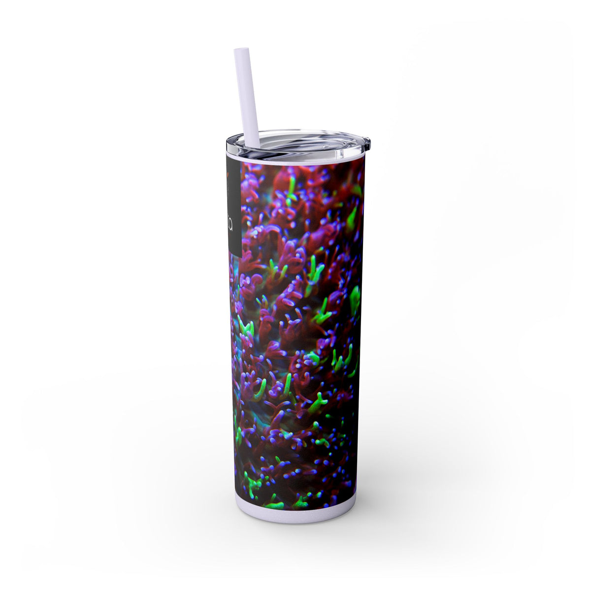 Skinny Tumbler with Straw, 20oz