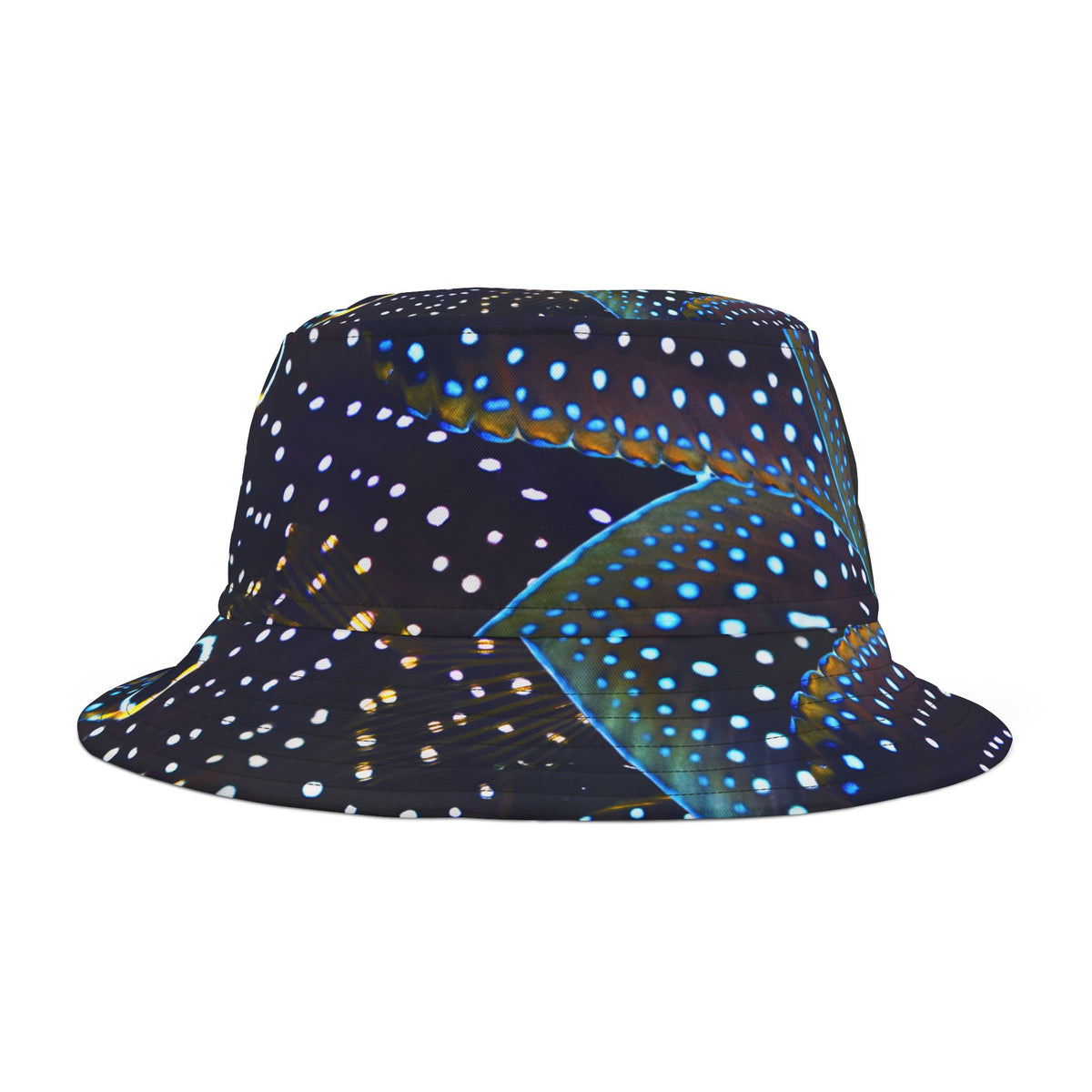 Marine Betta Print Bucket Hat (AOP)