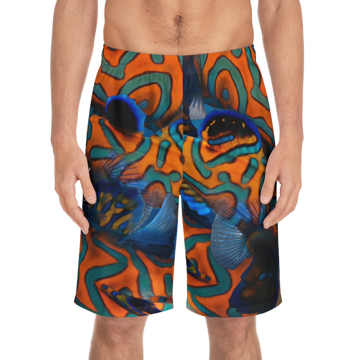 Mandarin Fish Board Shorts