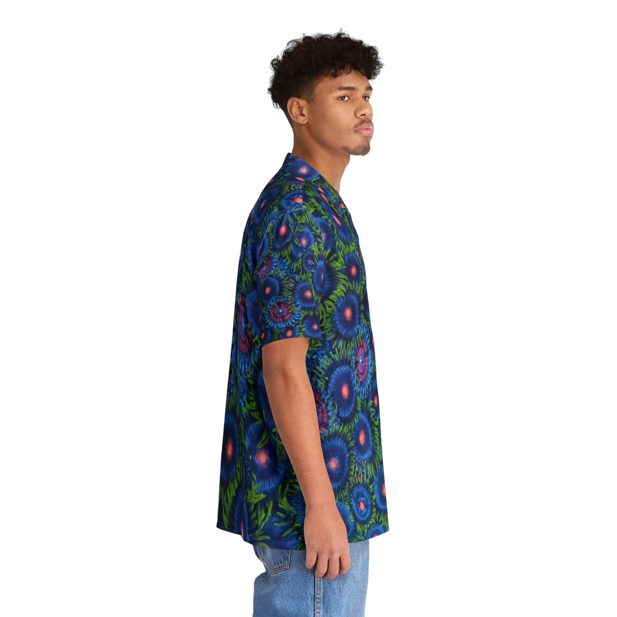 Palau Zoanthus Button-up Shirt (AOP)