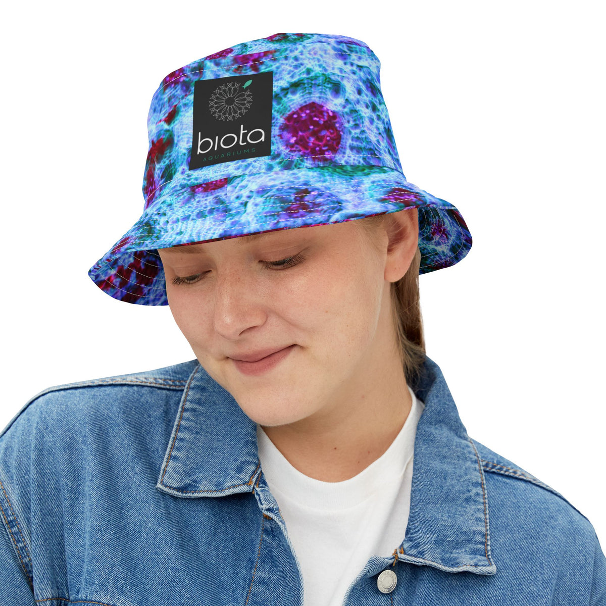 Chalice Coral Print Bucket Hat (AOP)