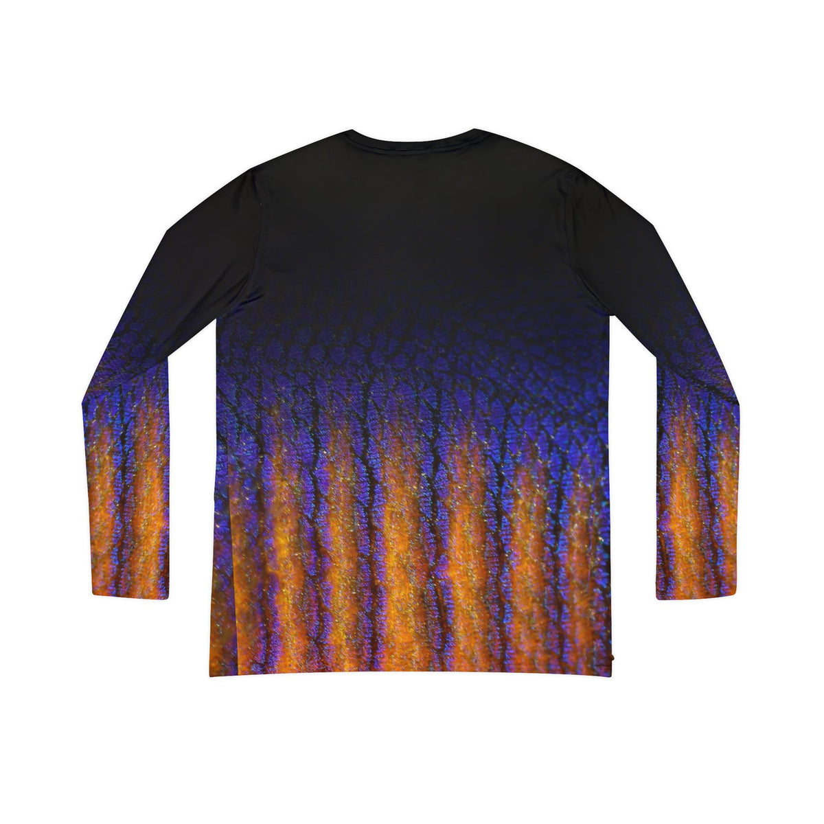 V-Neck Long Sleeve Shirt - Coral Beauty Angelfish