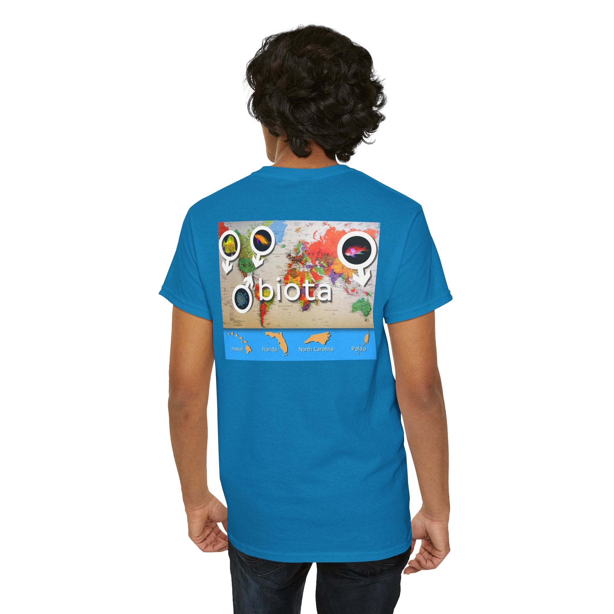Biota Map Heavy Cotton Tee - The Biota Group