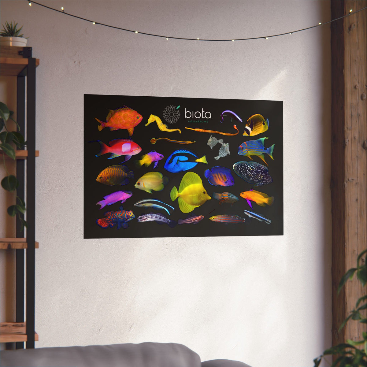 Biota Captive Bred Fish Matte Horizontal Poster