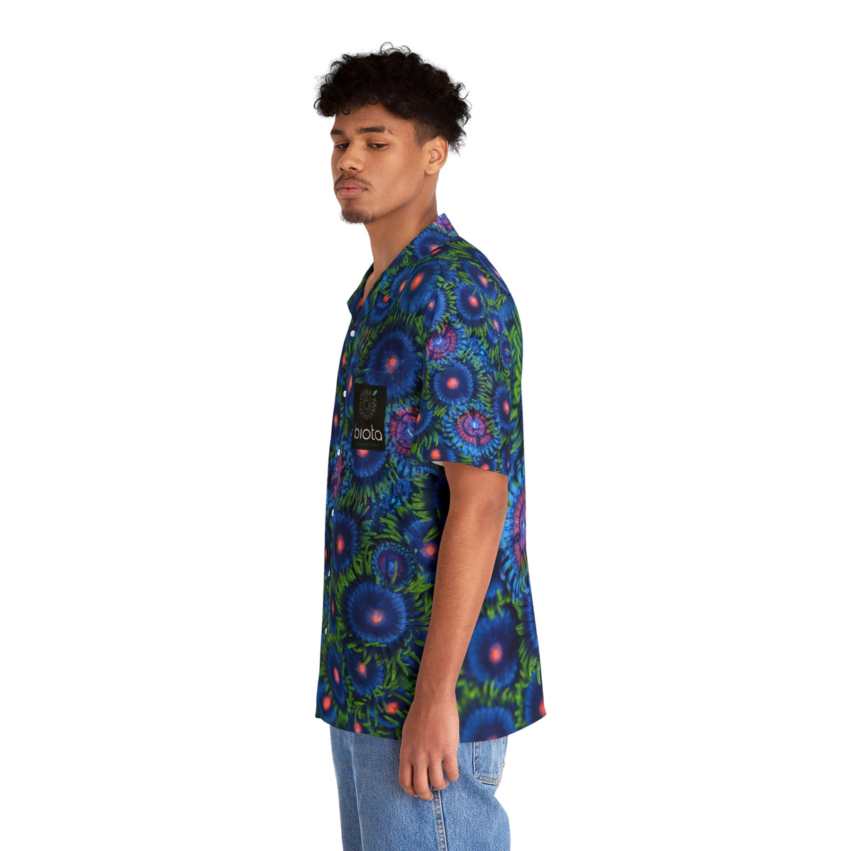 Palau Zoanthus Button-up Shirt (AOP)