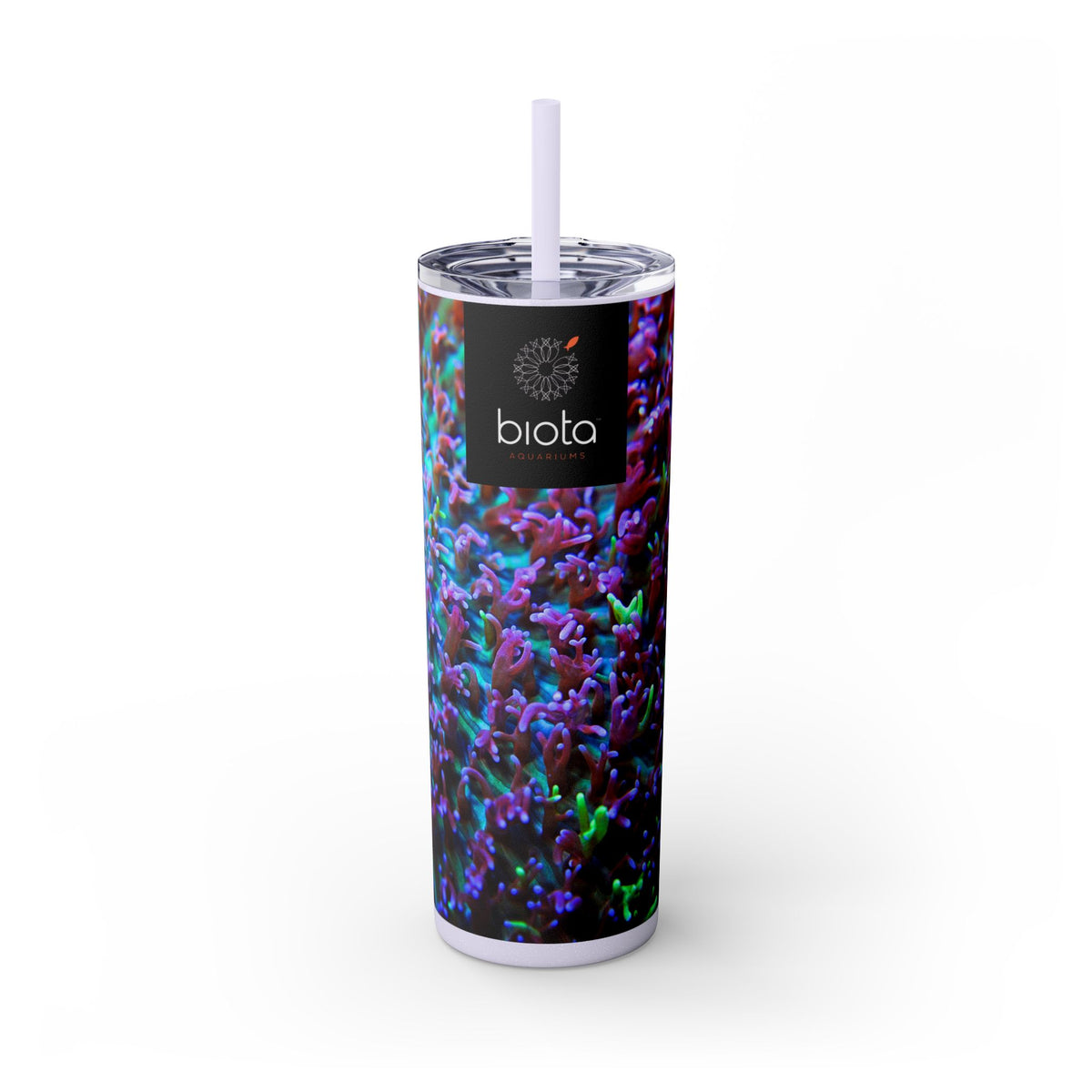 Skinny Tumbler with Straw, 20oz