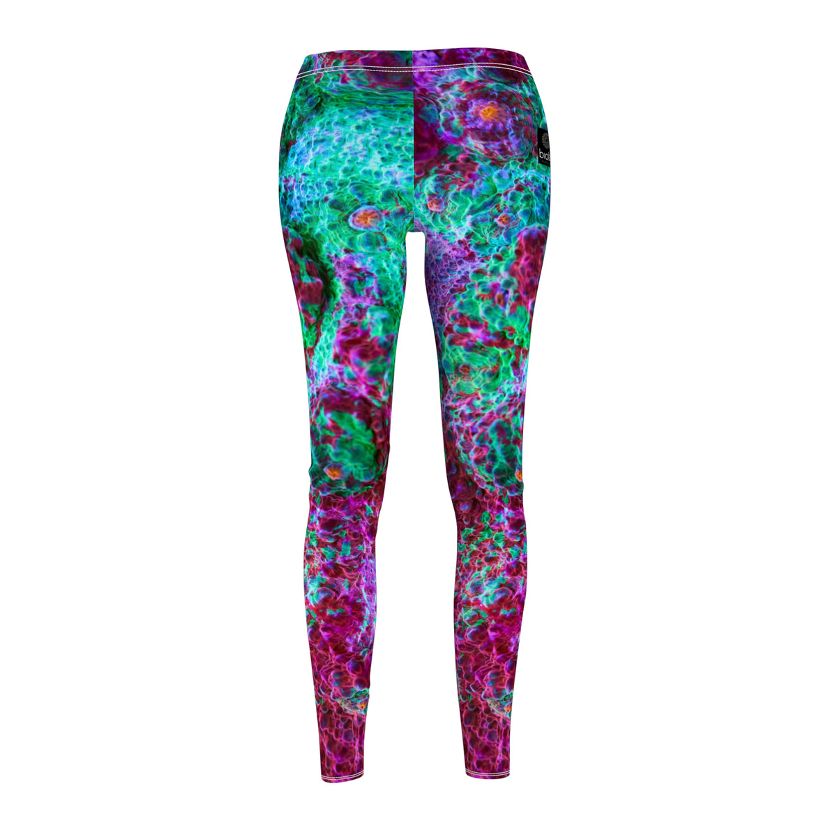 Chalice Coral Print Leggings (AOP)