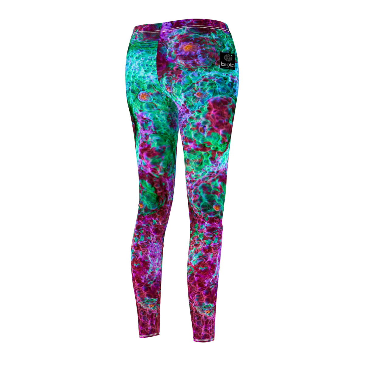 Chalice Coral Print Leggings (AOP)