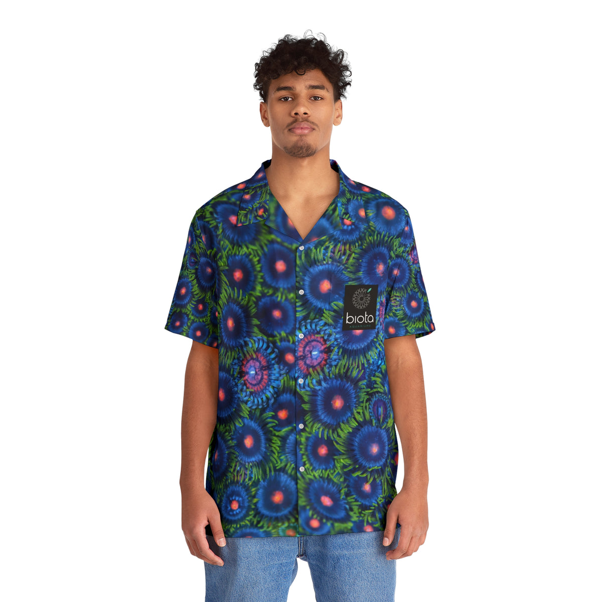 Palau Zoanthus Button-up Shirt (AOP)