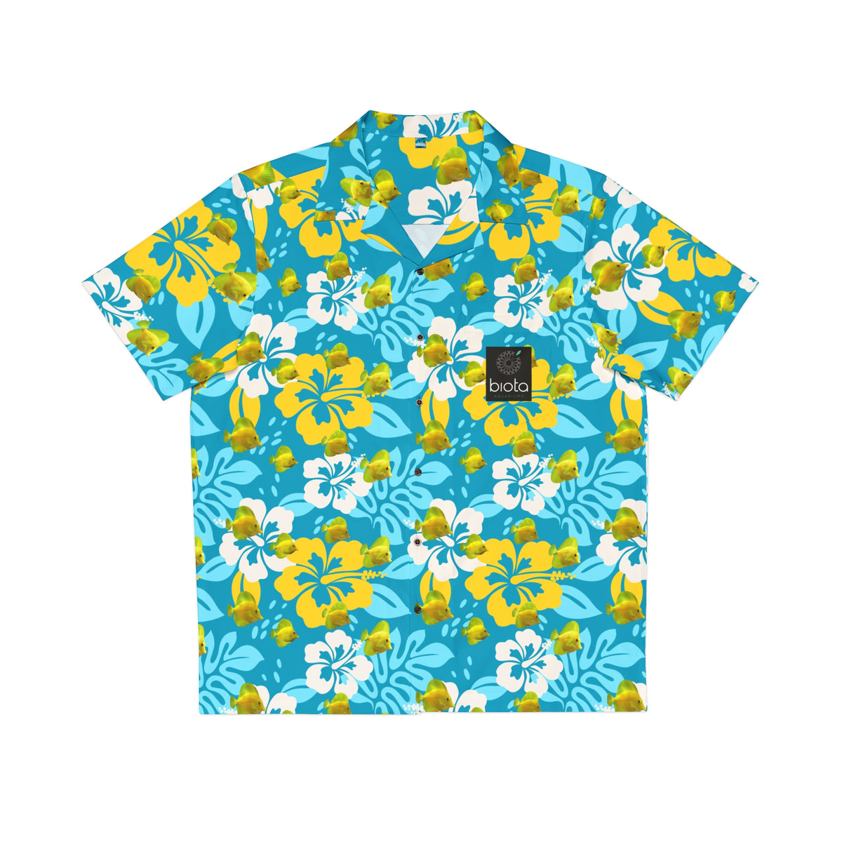 Men&#39;s Yellow Tang Hawaiian Shirt (AOP)